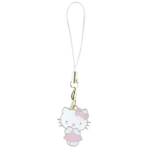 Hello Kitty zawieszka HKCPMKP Phone       Strap różowy|pink Charm Kitty Cute