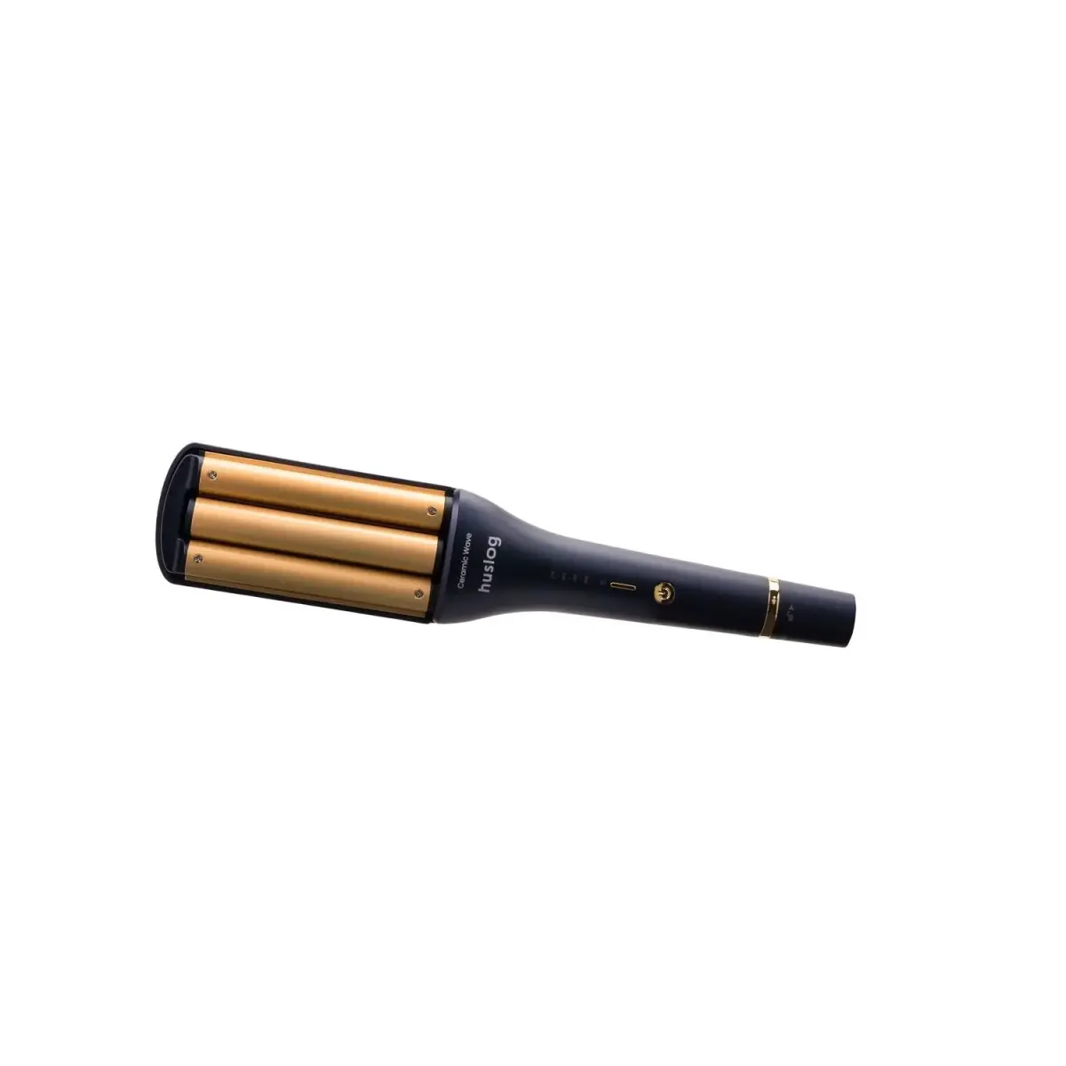 Huslog adjustable hair waver navy blue and gold