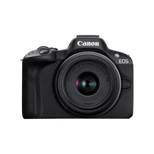 Canon EOS R50, Schwarz + RF-S RFS 18-45mm 1845mm (5811C013)