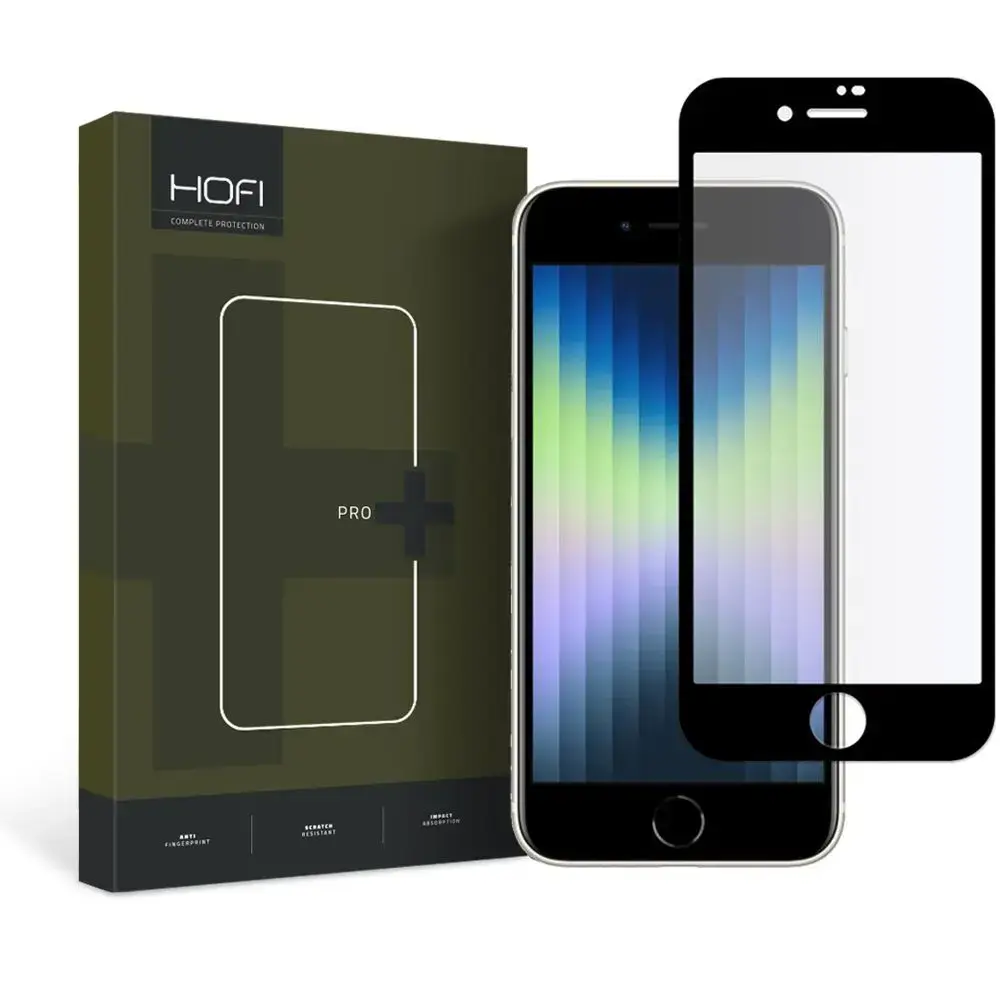HOFI GLASS PRO+ tempered glass for iPhone 7 | iPhone 8 | iPhone SE 2020 | iPhone SE 2022 black