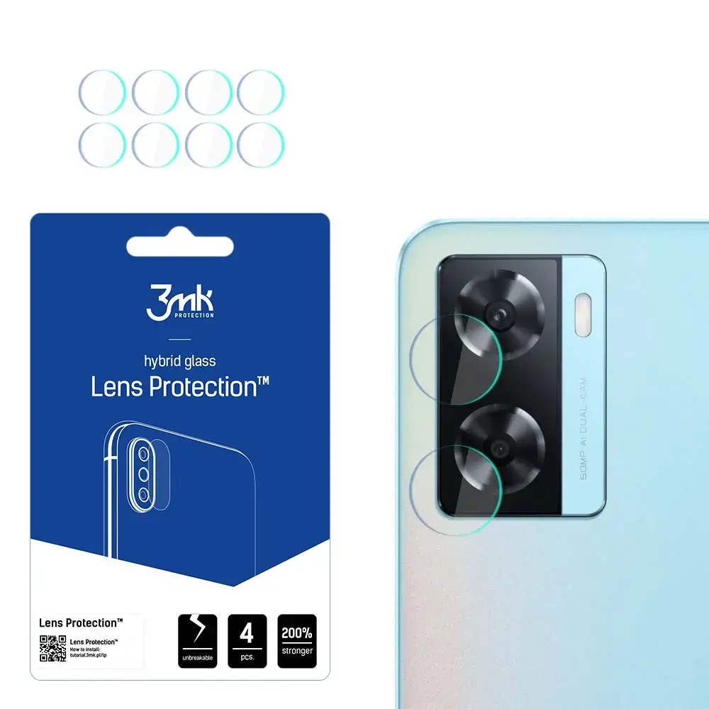 Oppo A57s - 3mk Lens Protection™ screen protector