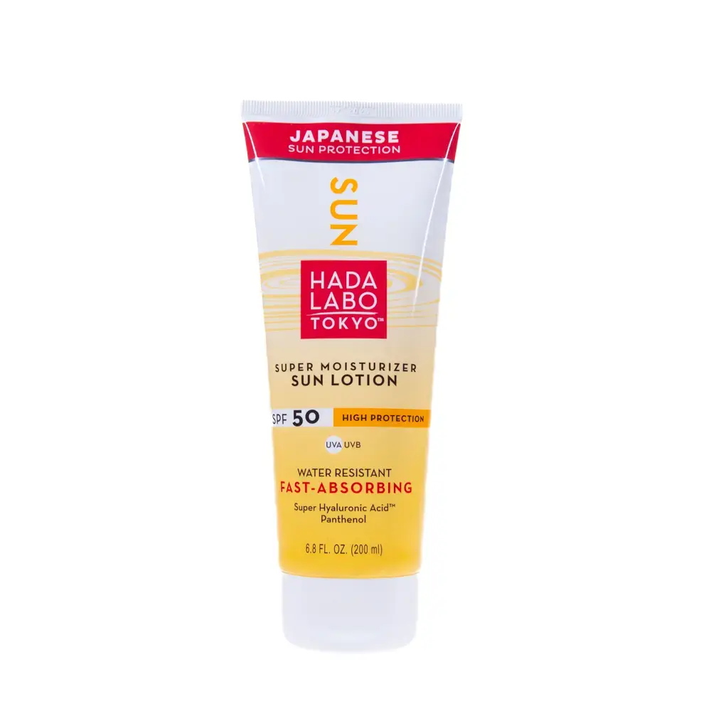 Hada Labo Tokyo, Sun, Hyaluronic Acid, Moisturiser, Sunscreen Lotion, 50, 200 ml