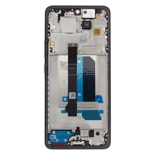 LCD Display + Touch Unit + Front Cover for Xiaomi Redmi Note 14 Pro+ 5G Black (Service Pack)