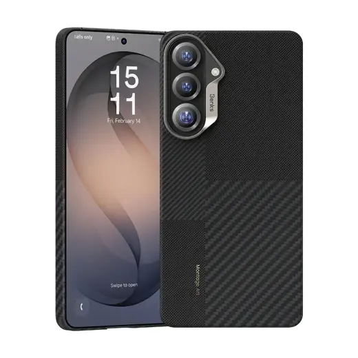 Benks Montage Magnetic Armor Air Kevlar phone case for Samsung Galaxy S26 (S942) black