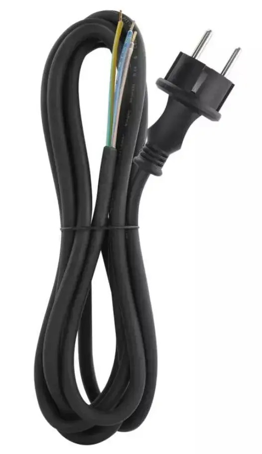 EMOS FLEXO RUBBER 3×1.5MM BLACK