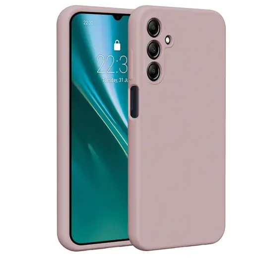 Etteri Silikona telefona maciņš Samsung Galaxy A15 4G | A15 5G gaiši rozā