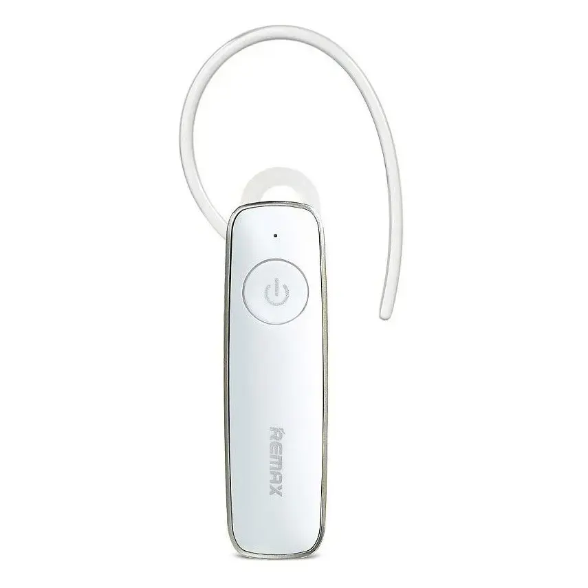 Remax T8 Bluetooth Headset In-ear Headphone with Ear Hook white