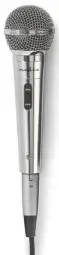 Mikrofons Nedis Wired Microphone Cardioid Silver 5m