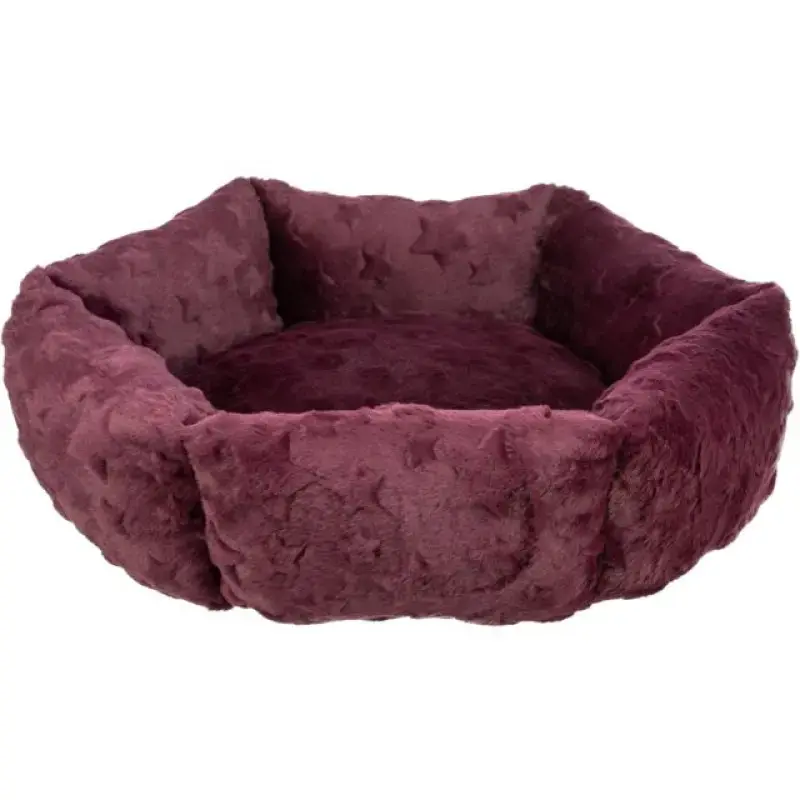 Trixie Pet sleeping area - Xmas bed stars, round, ø 60 cm