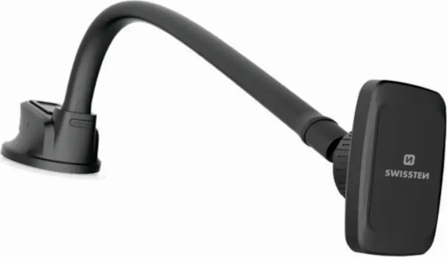 Swissten S-Grip M5-HK Universāls Auto Stiprinājums Panelim Ar Magnētu Planšetēm | Telefoniem | GPS Melns