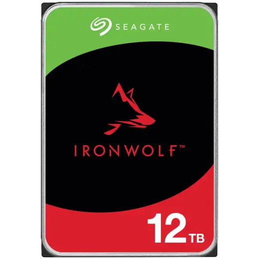 Seagate Hard Drive IronWolf - 12 TB - 3.5" - SATA 6Gb|s