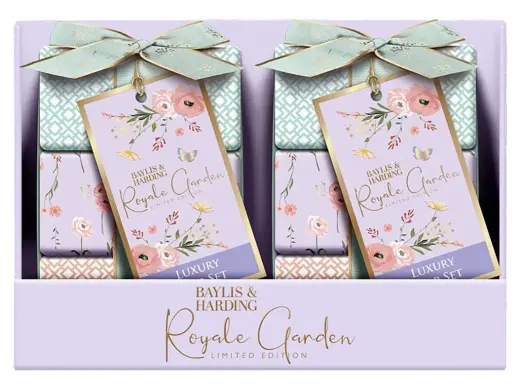 Debenhams Royale Garden Luxury Wrapped Soaps Gift Set