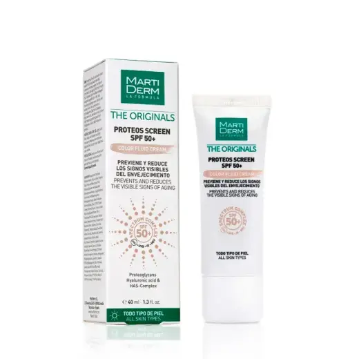 Martiderm Proteos Screen Spf 50+ Cream Color 40ml