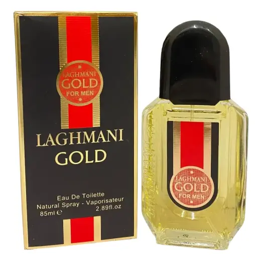Fine Perfumery Laghmani Black Gold (EDT) Eau de Toilette for Men 85 ml