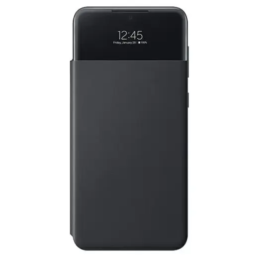 Case Samsung EF-EA336PB A33 5G A336 black S View Wallet Cover