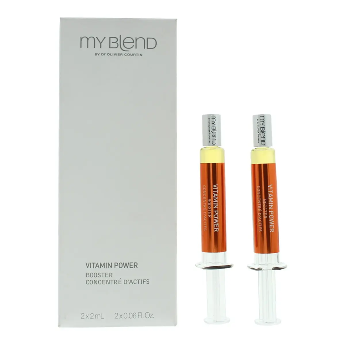 Set Duo, Clarins, My Blend, Vitamins, Boosting, Concentrate, Face, 2 pcs, 2 ml