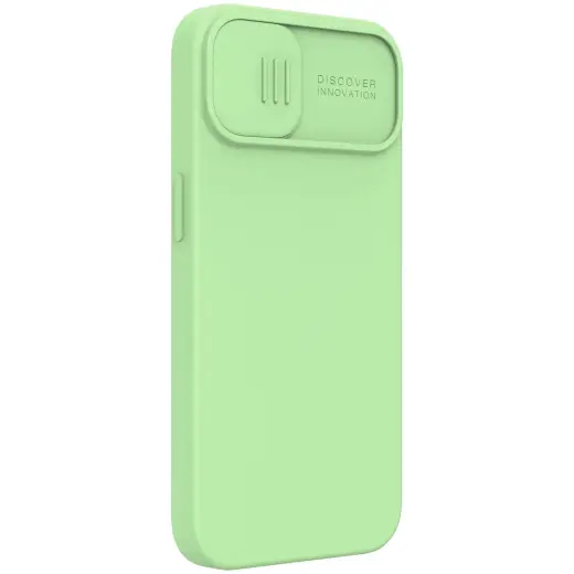 Nillkin CamShield Silky Silicone Case for iPhone 13 Mint Green