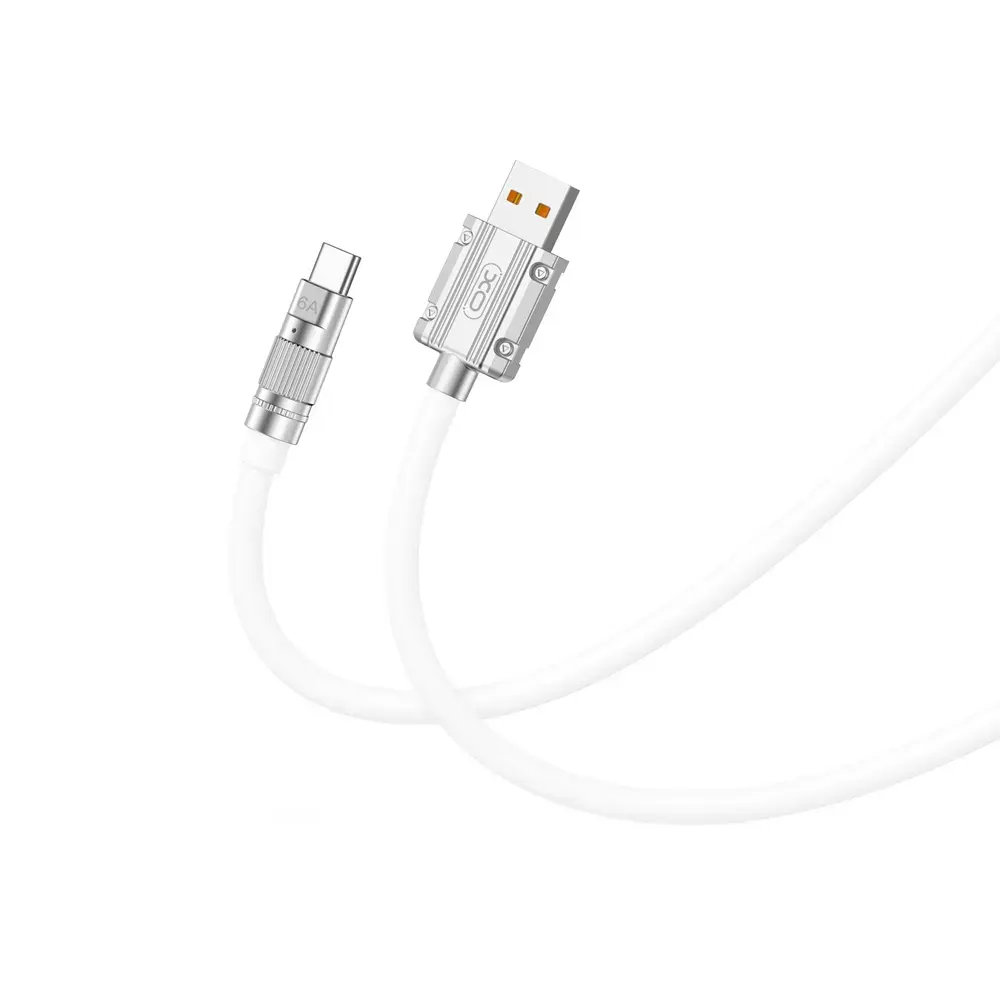 XO cable NB227 USB - USB-C 1,2 m 6A white