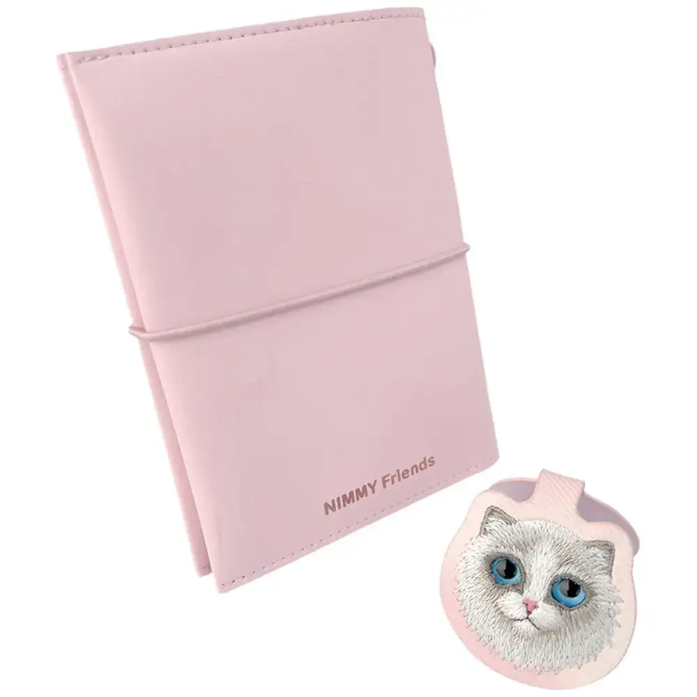 Notebook + pen Set 2-in-1 Nimmy New Big-Eye Cute Pets 2.0 Cat pink