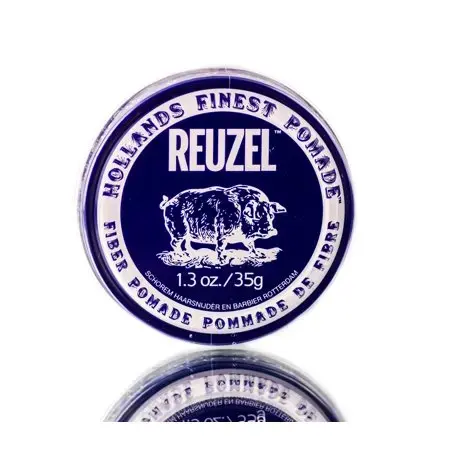 Fiber Pomade by Reuzel for Men - 1.3 Oz Pomade