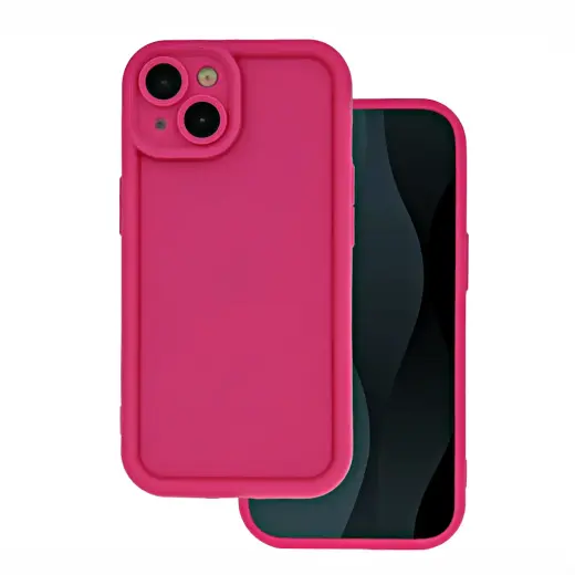 Rim TPU phone case for iPhone 12 Pro pink