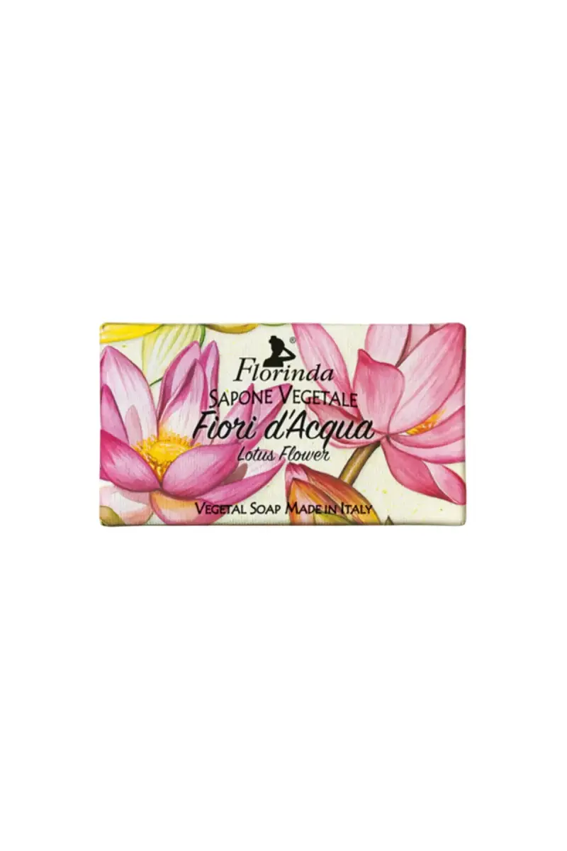 Florinda, Lotus Flower, Vegan, Hydrating, Scented Soap Bar , Body, 100 g