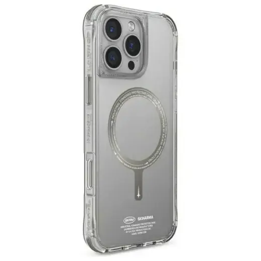 Skinarma case Saido iPhone 16 Pro 6.3" Magnetic Charging titanium