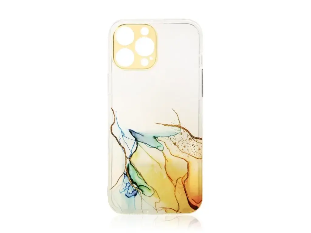Fusion Marble maciņš telefonam Samsung A136 Galaxy A13 5G oranžs