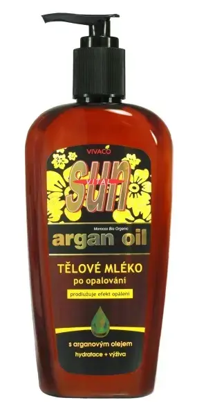 Vivaco Argan After-Sun Lotion with Argan Oil to Prolong Your Tan - 300ml