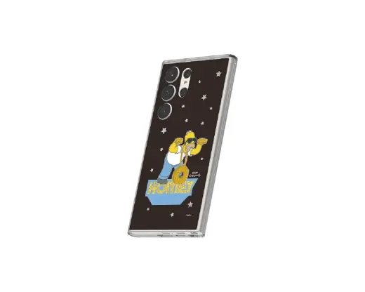 GP-TOS918SBB The Simpsons Back Cover Decoration for Samsung Galaxy S23 Ultra Black