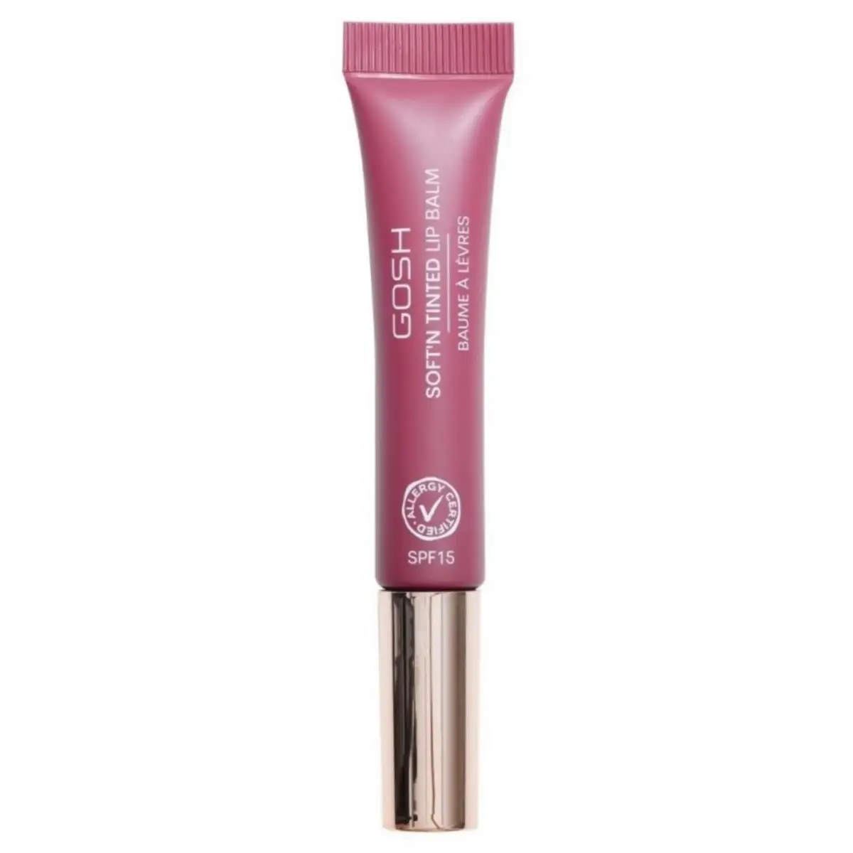 Gosh, Soft'n Tinted, Vegan, Hydrates, Lip Balm, 006, Berry, SPF 15, 8 ml