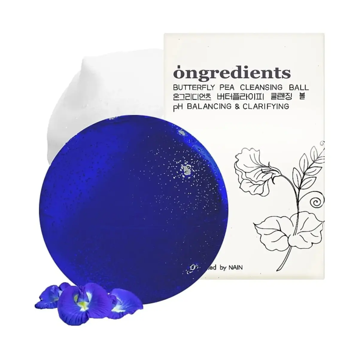 Ongredients, Jeju Cica Cleansing Ball, Cleansing & Soothing, Cleansing Bar, For Face, 110 g