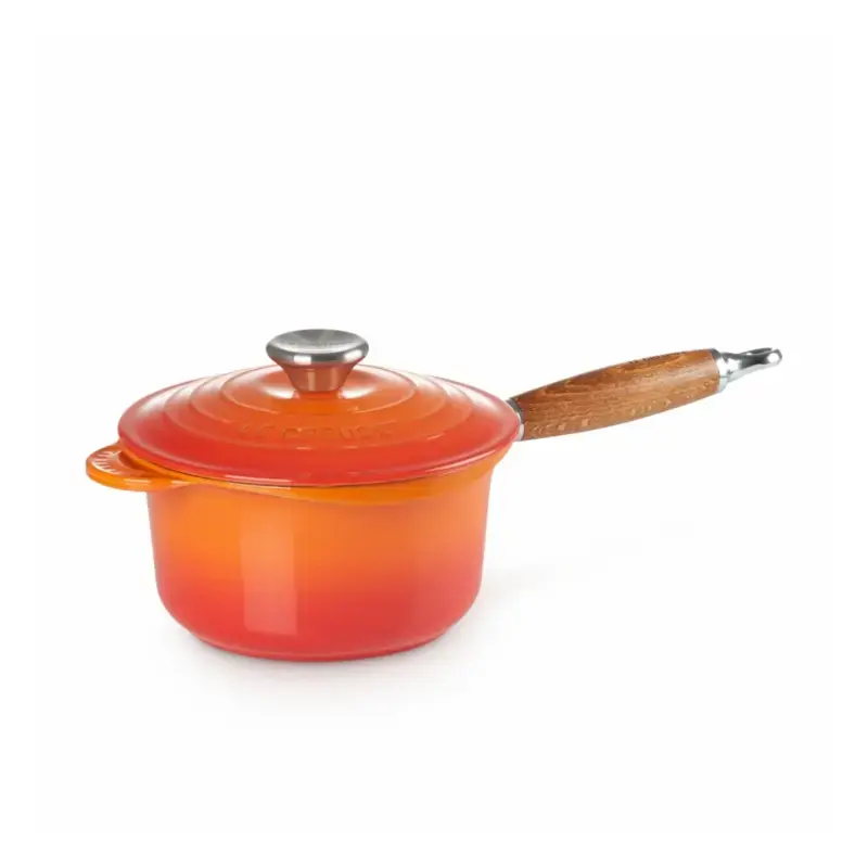 Čuguna mērces katliņš Ø18cm / 1,8L oranžs