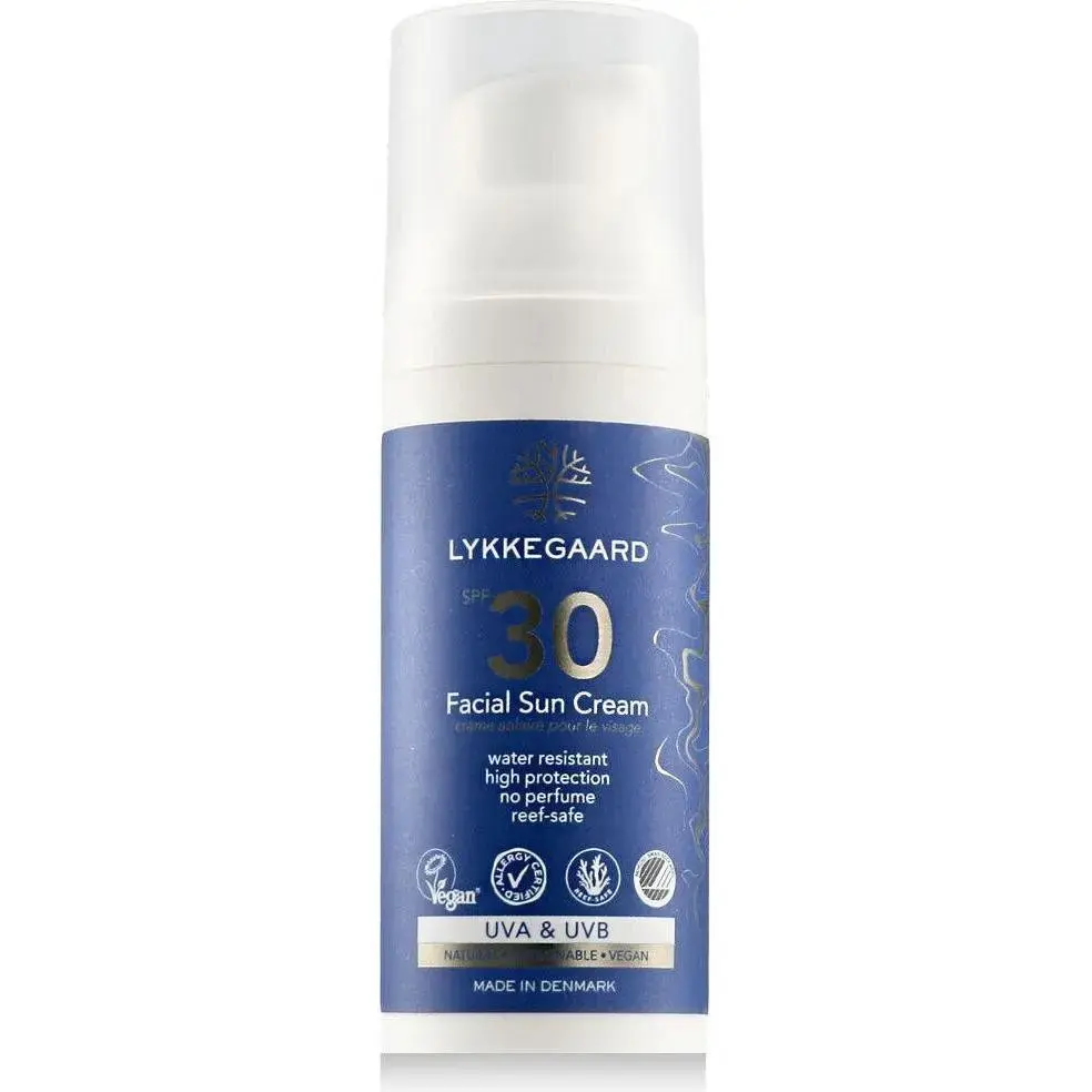 Lykkegaard, Crema Solare, Sun Facial Sun Cream (Crema Solare, SPF 30, 50ml)