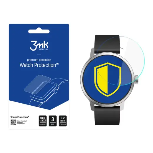 Withings Scanwatch 42mm - 3mk Watch Protection™ v. FlexibleGlass Lite screen protector