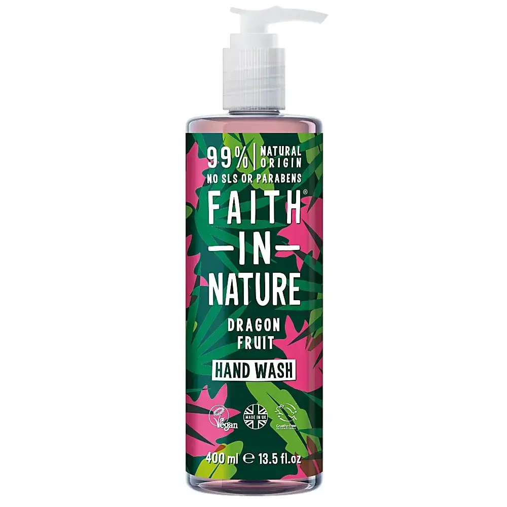 Faith In Nature , Dragon Fruit, Cleansing, Revitalising, Liquid Soap, For Hands, 400 ml