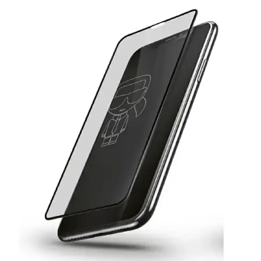Karl Lagerfeld szkło hartowane KLSPN61TR iPhone 11 6,1" | Xr Magic Logo