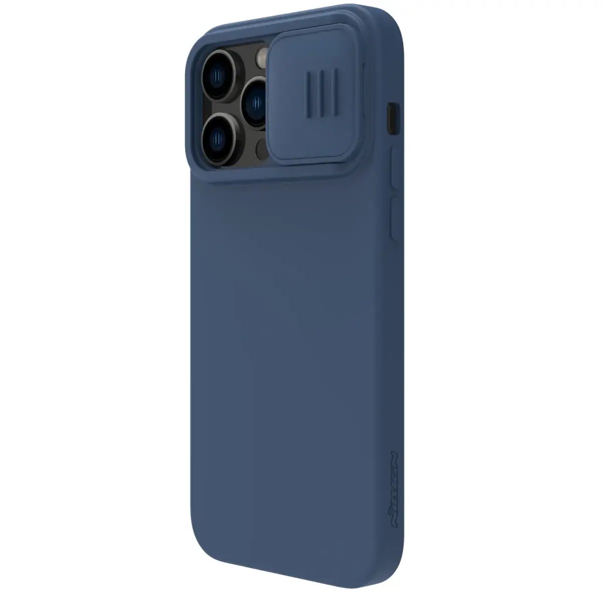 Nillkin CamShield Silky Silicone Case for Apple iPhone 14 Pro Max Blue