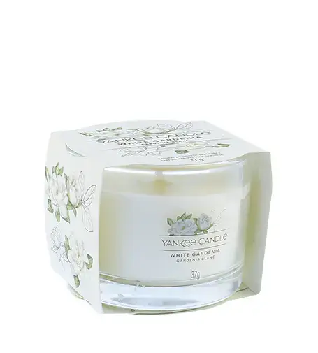 Yankee Candle White Gardenia votive candle in glass 37 g