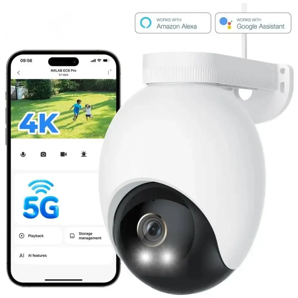Imilab EC6 Pro Outdoor Spotlight Camera white