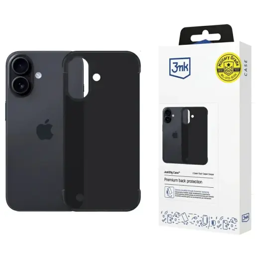 3MK Just20g Matt Case for iPhone 16 Plus