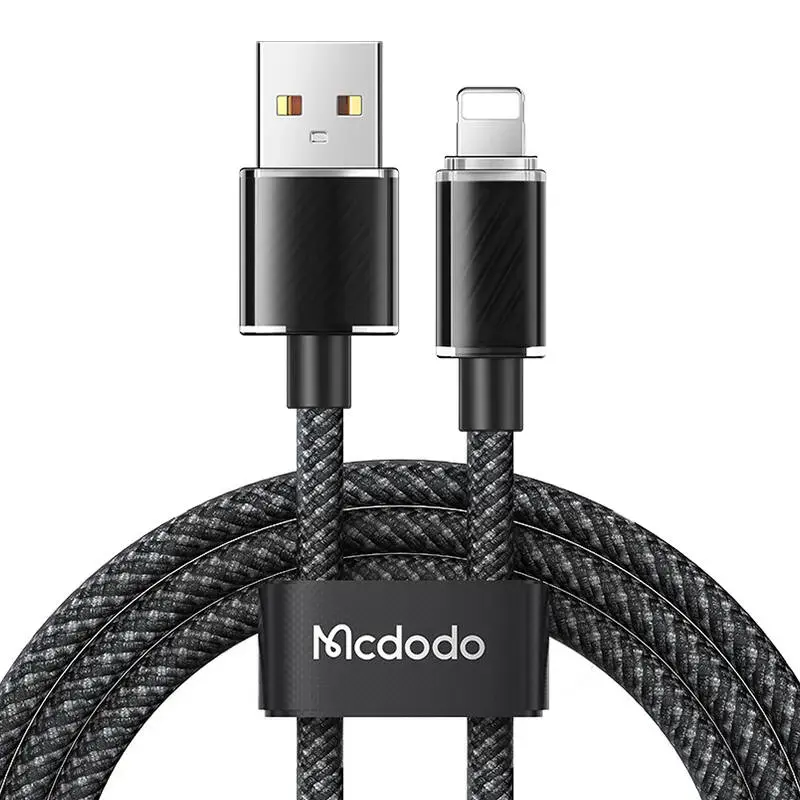 Mcdodo CA-3640 data transfer and charging cable | USB-A to Lightning | 15W | 1.2m | black