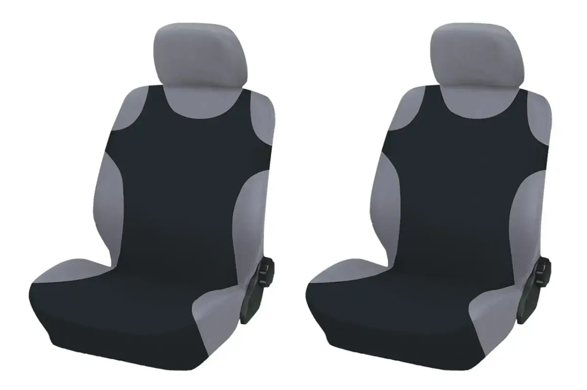Seat covers "Shirts" - black, 2 pcs.