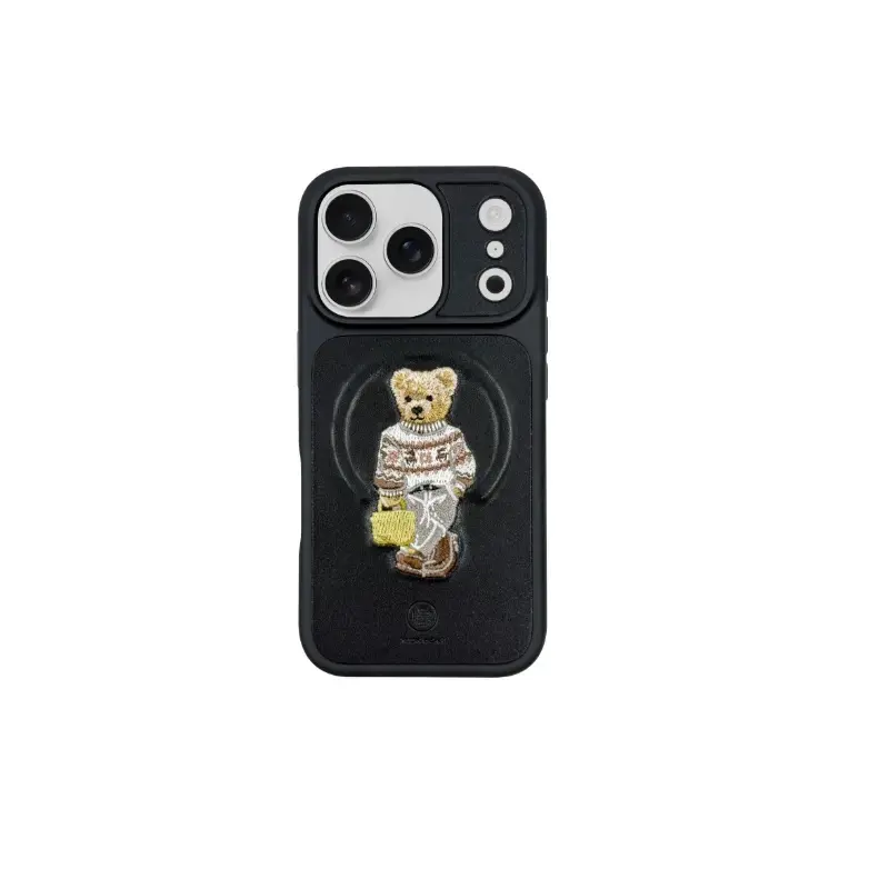 Zuck Bear Aristo maciņš telefonam iPhone 17 Pro melns