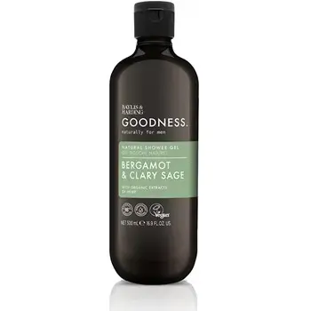 Baylis & Harding Goodness Mens Shower Gel ( Bergamot & Šalvěj ) - Pánský sprchový gel 500ml