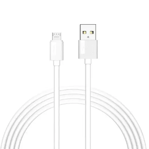 T-phox Nets провод для передачи данных и зарядки | USB-A на Micro USB | 15W | 1.2m | белый