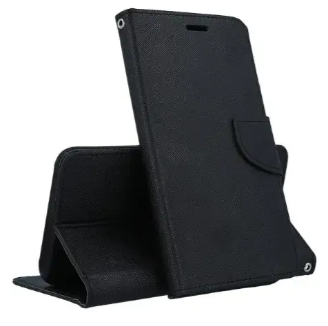 Fusion fancy grāmatveida maks Samsung A426 Galaxy A42 melns
