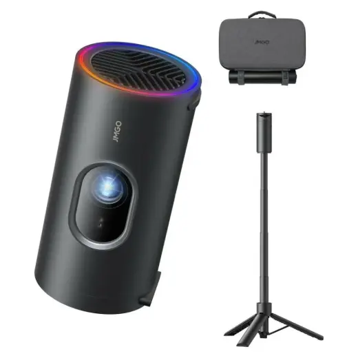 Laser projector set JMGO PicoPlay+ gen. 2 + tripod with power bank
