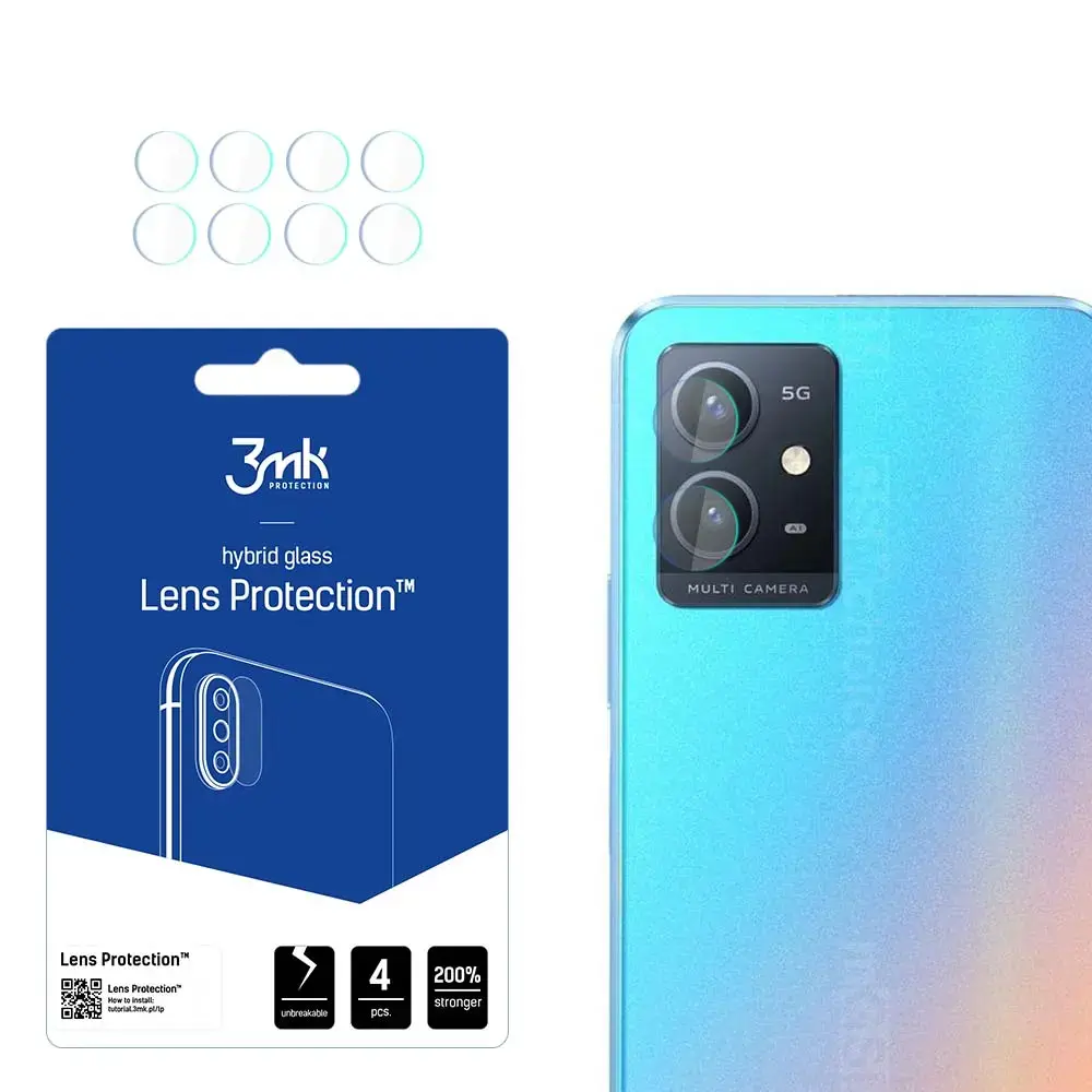 Vivo Y30 5G - 3mk Lens Protection™ screen protector