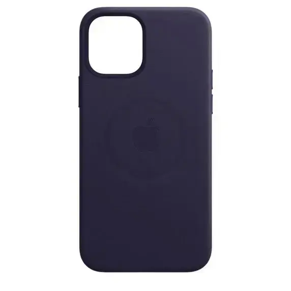MHYA3ZM|Apple ādas futrālis MagSafe vāks iPhone 12 Pro Max Deep Violet